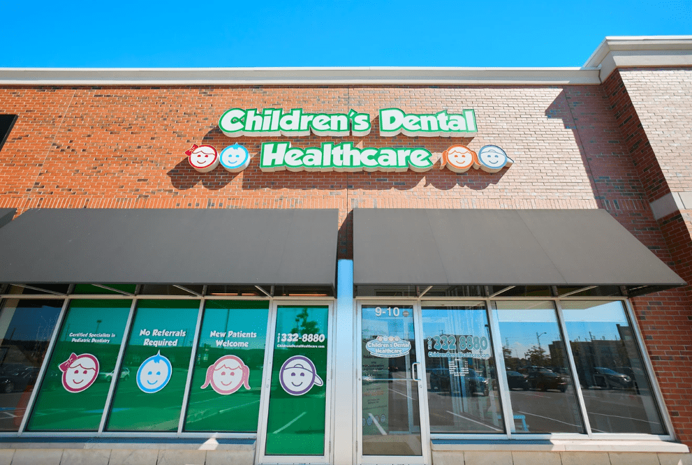 children dental healthcare enterence